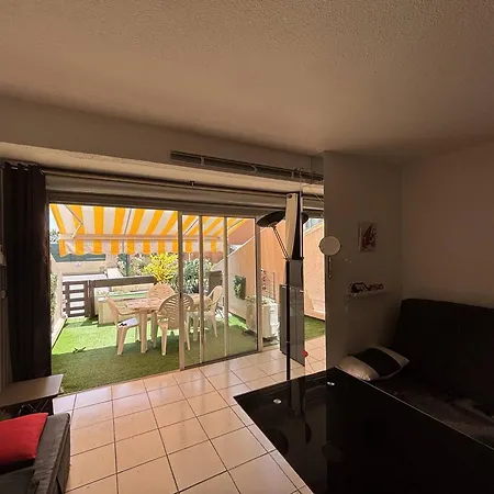 شقة Cosy Pour 4 Avec Terrasse, Piscine Et Parking Au Centre-port - Proche ! - Fr-1-723-69 *